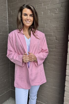 Blazer Glam Roze