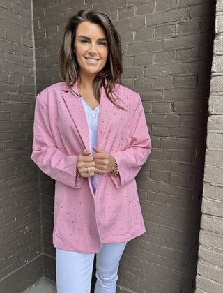 Blazer Glam Roze