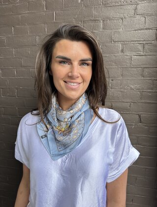 Sjaal Paisley Blauw Magneet