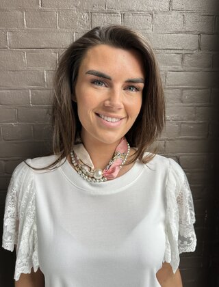 Sjaal Plus Parel Ketting Roze