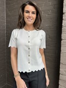 Top/Vest Laurie  Off-white