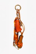 Sleutelhanger Slipper oranje