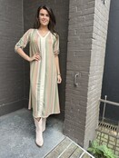 Jurk Retro groen