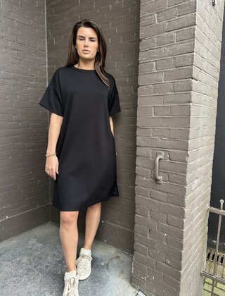 Jurk Jog Zwart
