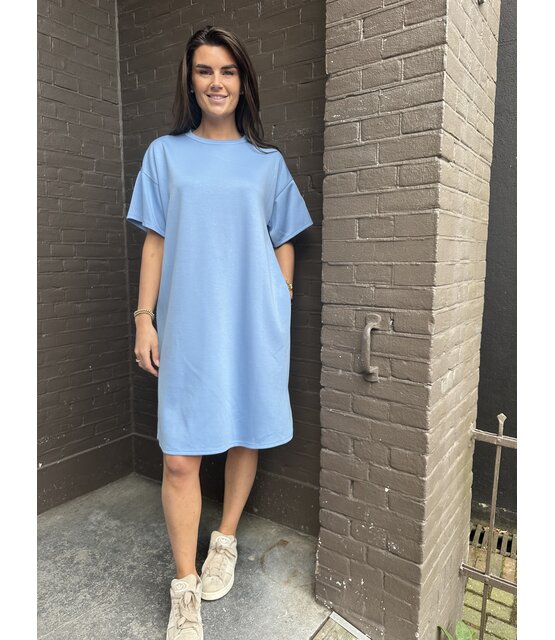 Jurk Jog Blauw