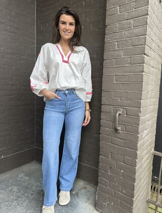 Jeans Wide Leg Extra Lang