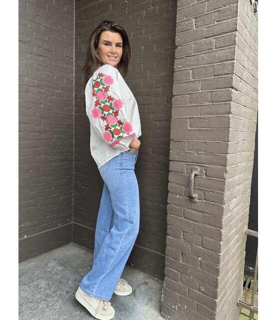 Jeans Wide Leg Extra Lang