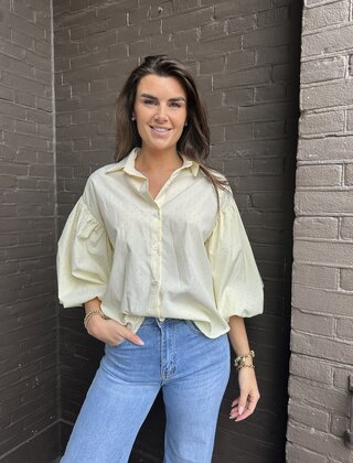 Blouse Paris geel