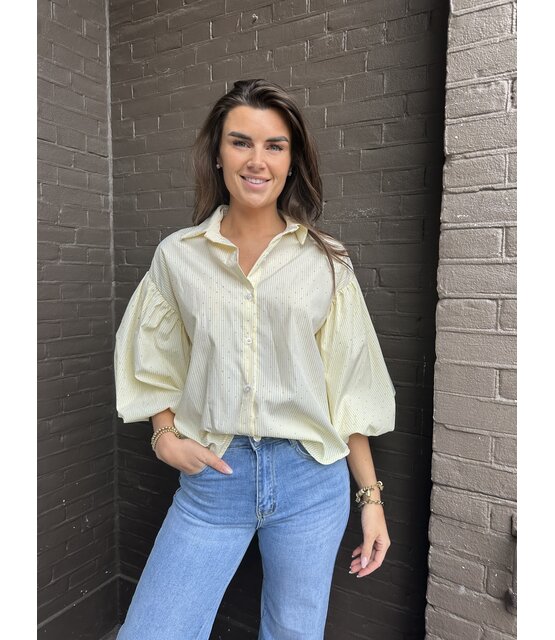 Blouse Paris geel