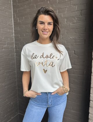 Top La Dolce Vita Wit