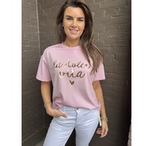 Top La Dolce Vita Roze