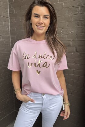 Top La Dolce Vita Roze
