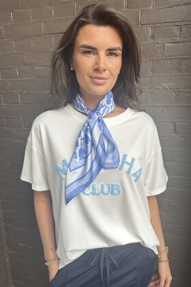 Sjaal Diva Blauw
