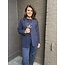 Blazer Dion Donker Blauw Plussize