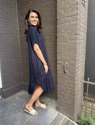 Jurk Mariska Donker Blauw