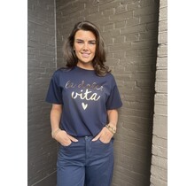 Top Dolce Vita Donker Blauw