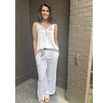 Broek Linnen Wit