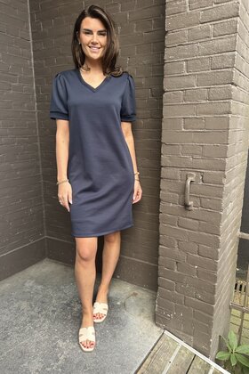 Jurk Anna Donker Blauw