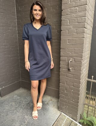 Jurk Anna Donker Blauw