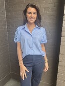 Blouse Lena Blauw