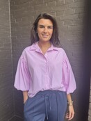 Blouse Paris roze