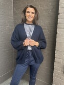 Vest Peggy donker blauw