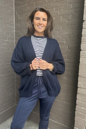 Vest Peggy donker blauw