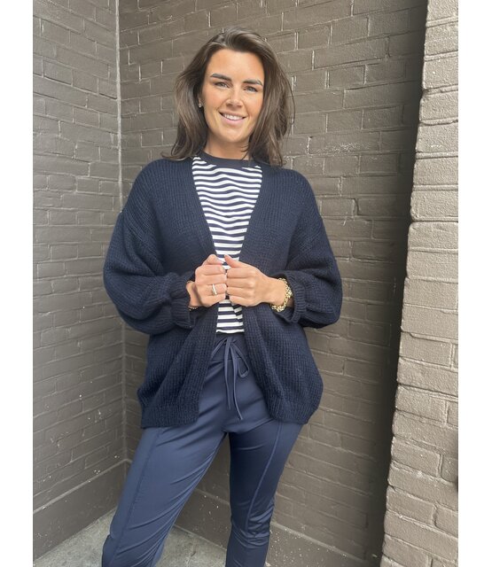 Vest Peggy donker blauw