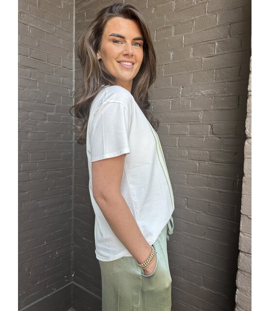 T-shirt La Dolce Groen