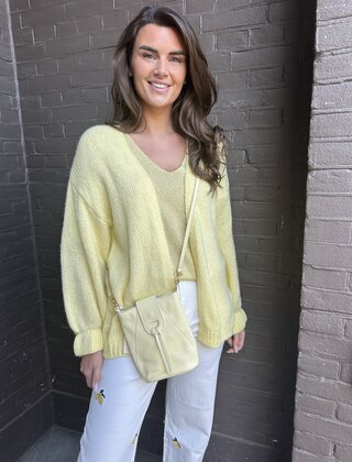 Vest Peggy geel