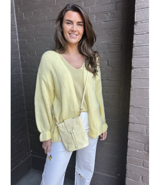 Vest Peggy geel