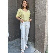 Jeans Citroen Off-white