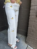 Jeans Citroen Off-white