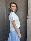 T-shirt La Dolce Geel