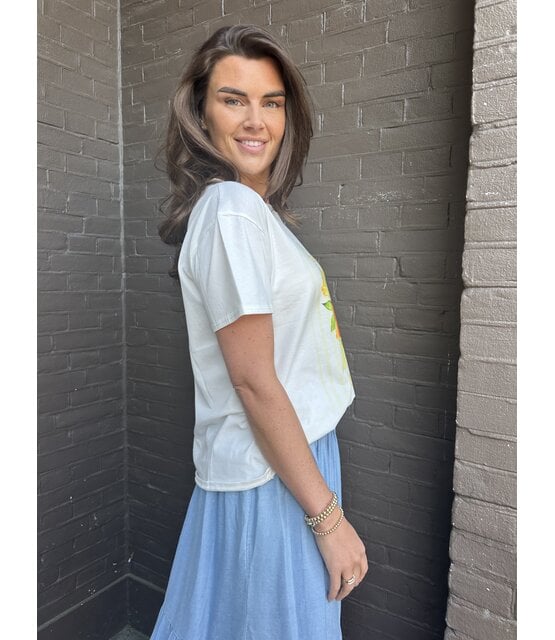 T-shirt La Dolce Geel