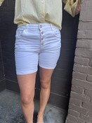 Short jeans wit
