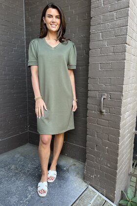 Jurk Anna Groen
