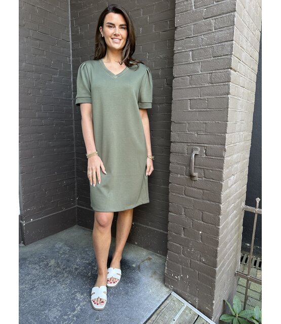 Jurk Anna Groen