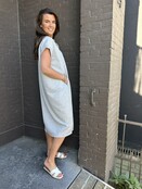 Jurk Monique Grijs