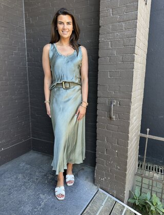 Rok Sophie army groen