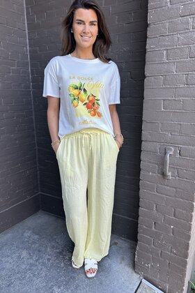 Broek Sabien Geel