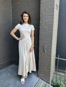 Jurk Simone Beige