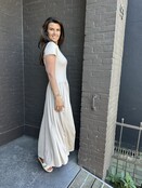 Jurk Simone Beige