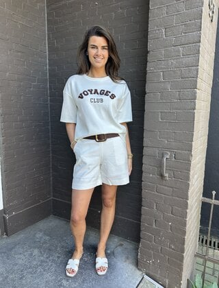 Top Voyage Club Off-white