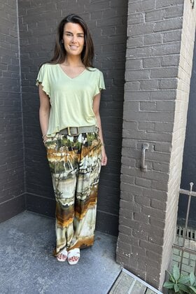 Broek Cristel Groen