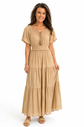 Jurk Renske Camel