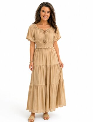 Jurk Renske Camel