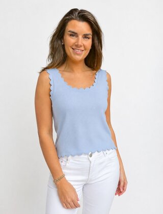 Top Lara Blauw