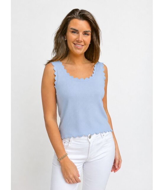 Top Lara Blauw