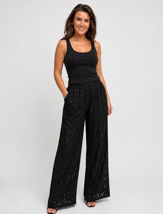 Broek Nathalie Zwart